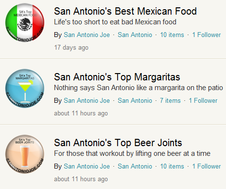 San Antonio Joe Guides on Foodspotting