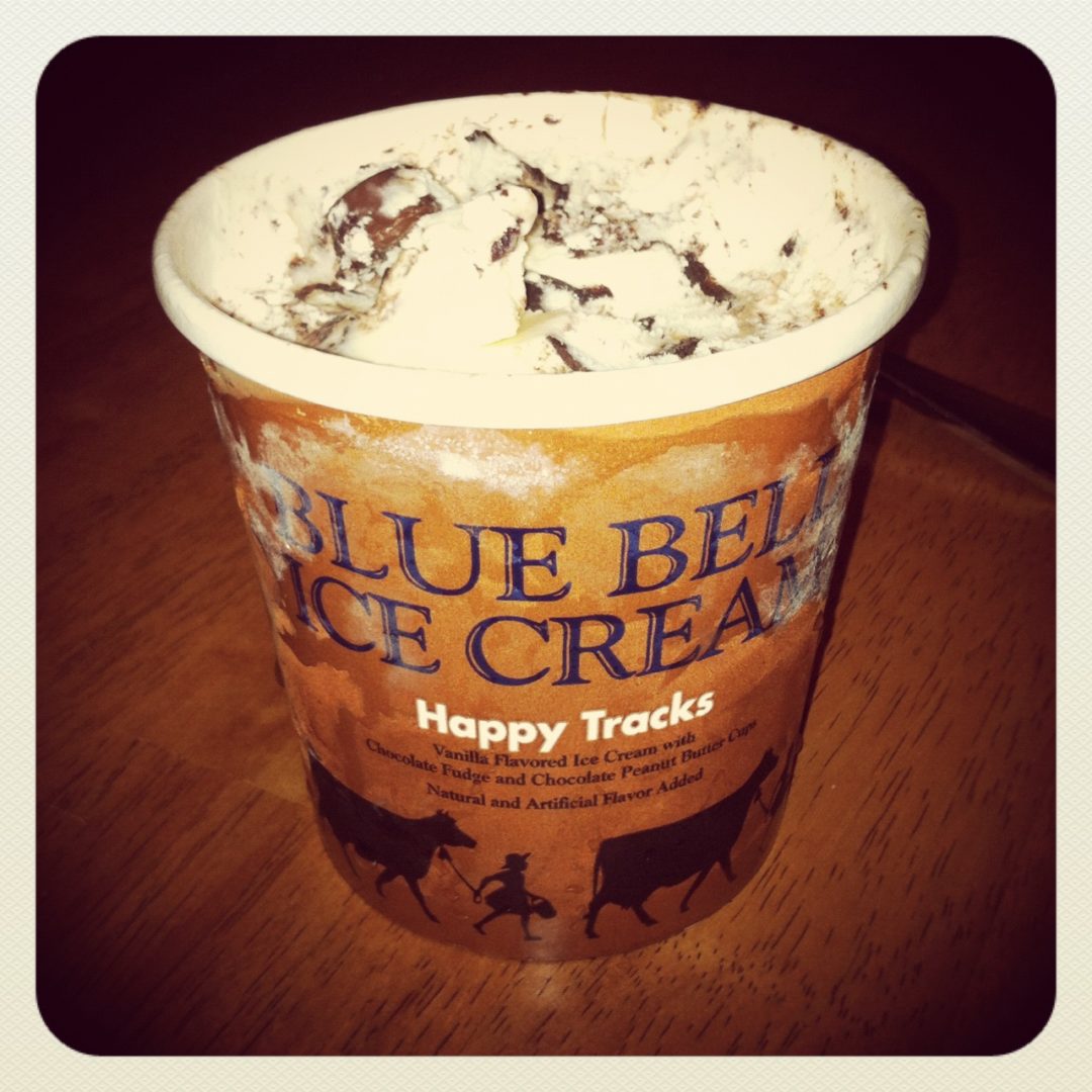 Ice Cream Review: Blue Bell Happy Tracks