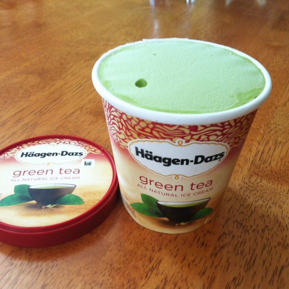 Ice Cream Review: Häagen-Dazs Green Tea