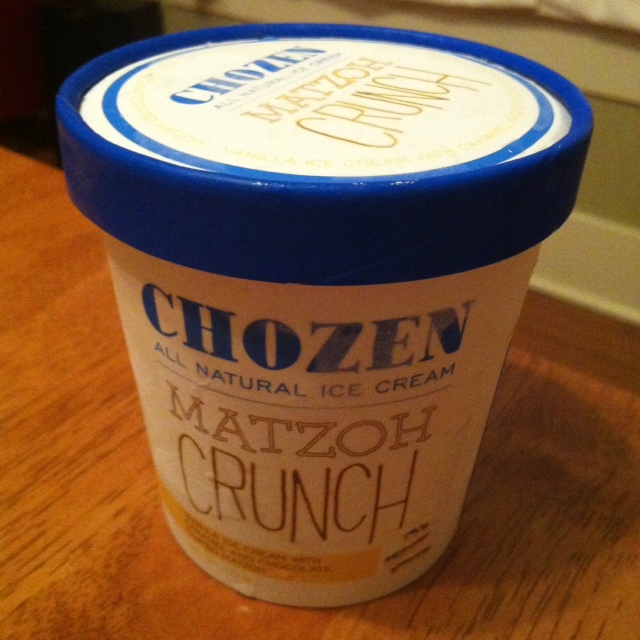 Ice Cream Review: Chozen Matzoh Crunch