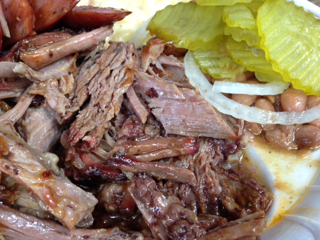 Augie's Barbed Wire Smokehouse, Texas BBQ, Brisket