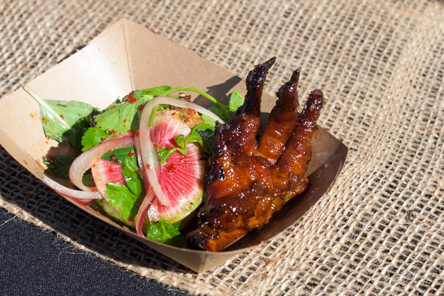 Meatopia TX Chef Ford Fry Chicken Foot