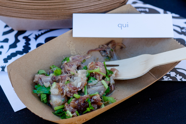 Meatopia TX Chef Paul Qui Sizzling Sisig