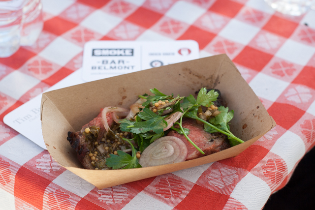 Chef Tim Byres of Smoke Prepares Wagyu Beef at Meatopia Texas [VIDEO]