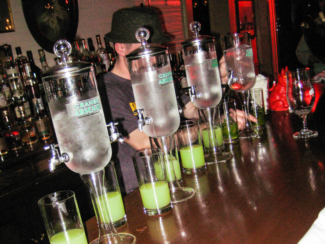 Dancing with the Green Fairy: Absinthe Tasting at Minnie’s Tavern