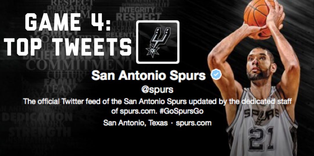 Top Tweets from Spurs-Mavericks Game 4
