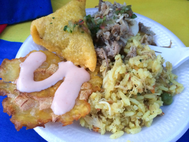 Culinaria 2014 Best of Mexico Colombian food from Sabor Colombiano