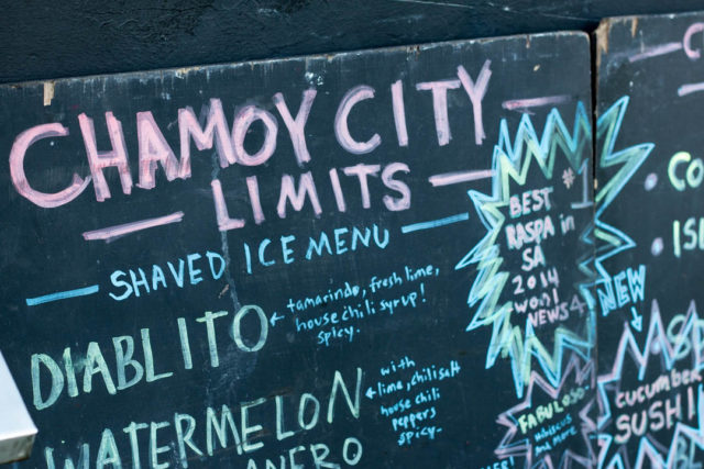 Chamoy City Limits Sign-1