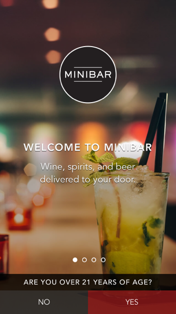 Minibar App Splash Screen