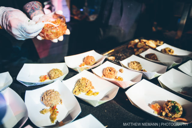 Cookhouse Smoked Duck and Pork Boudin San Antonio Cocktail Conference Opening Party 2016