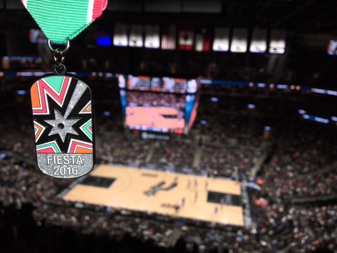2016 Spurs Fiesta Medal