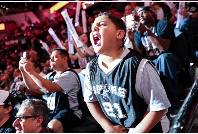 A New Game Day Celebrity: The Spurs’ Dancing Kid