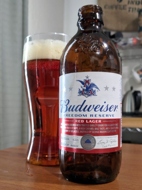 Budweiser Freedom Reserve Red Lager