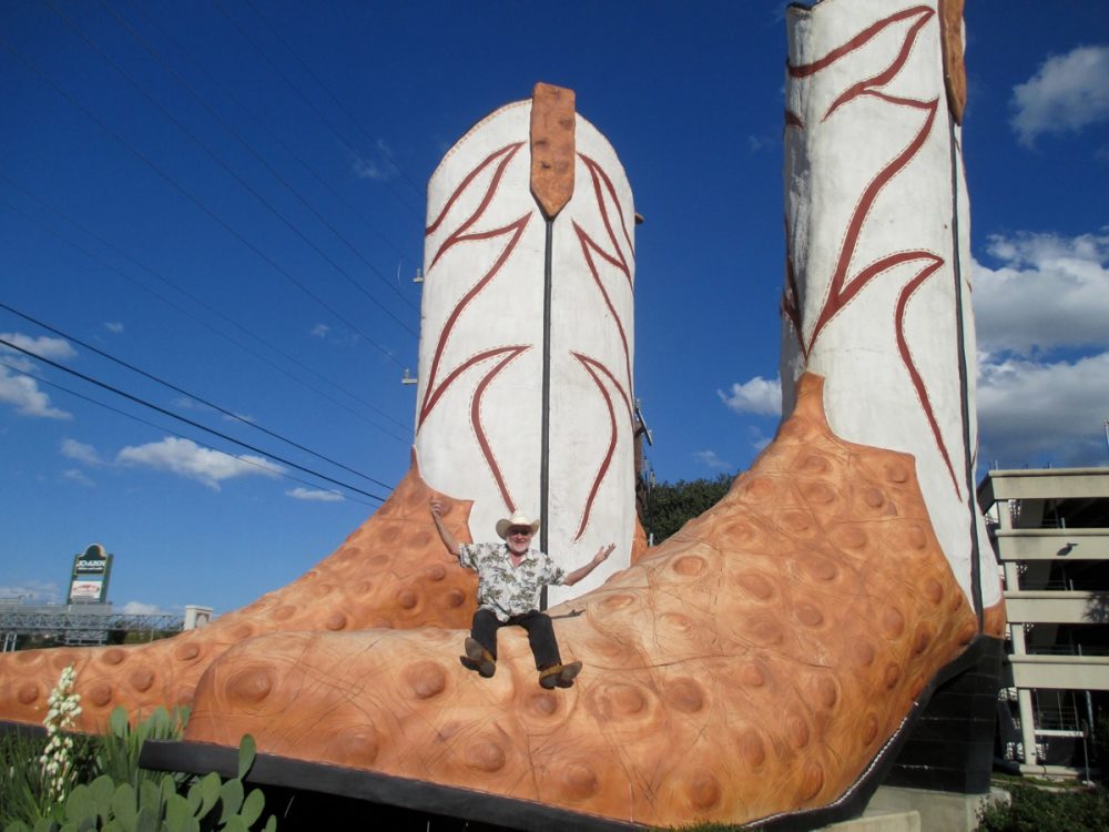 Rest In Peace Bob Daddy-O Wade, Artist of the Giant Boots